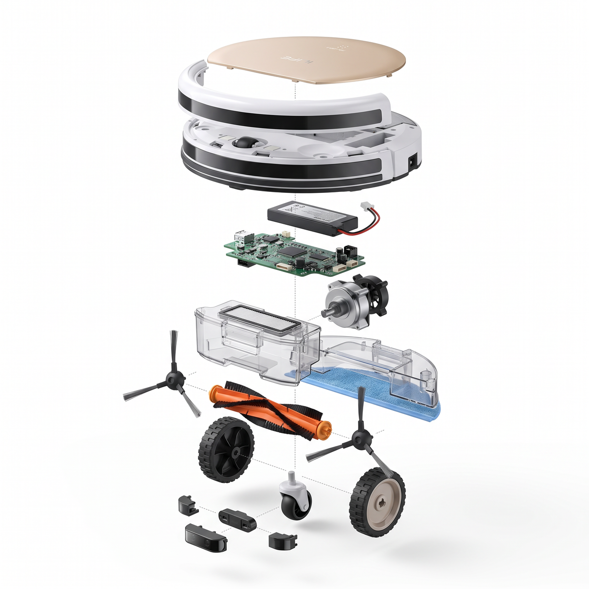ILIFE V5s Ultra – Robot Aspirateur Laveur 2 en 1