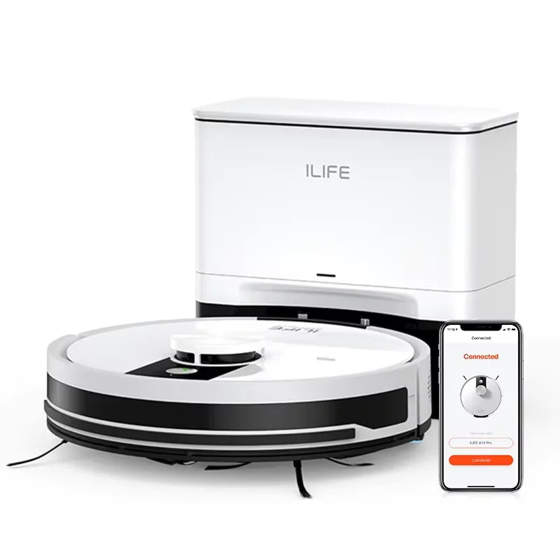 ILIFE A12 Pro – Robot Aspirateur Laveur avec Station