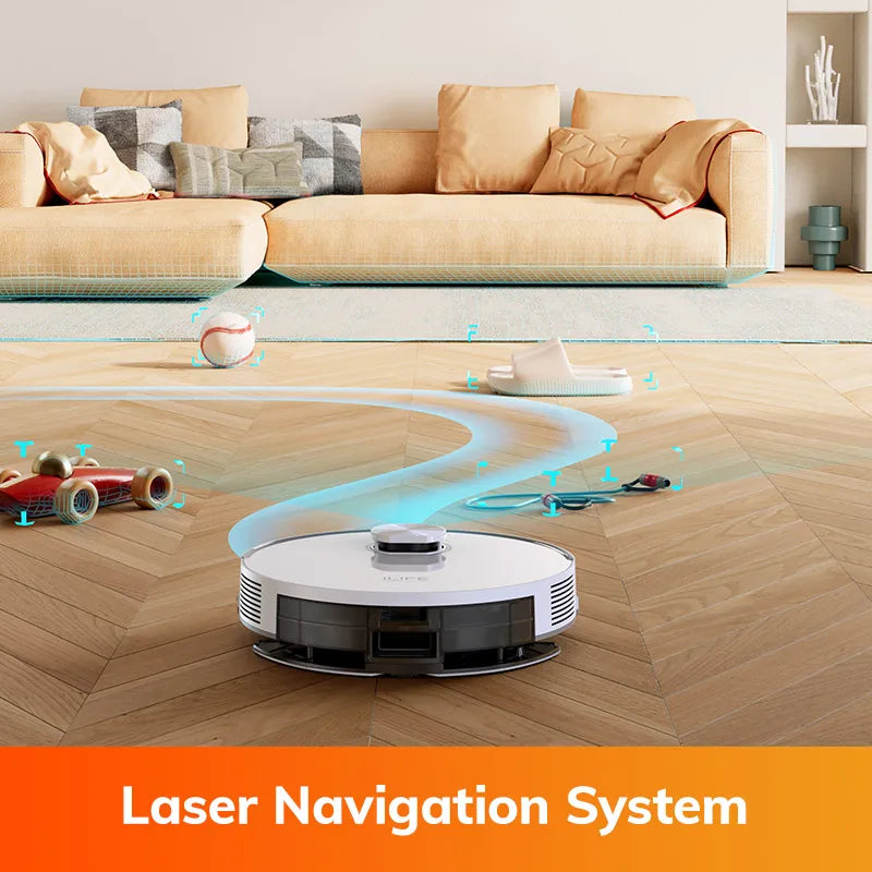 ILIFE V30 – Robot Aspirateur avec Navigation Laser