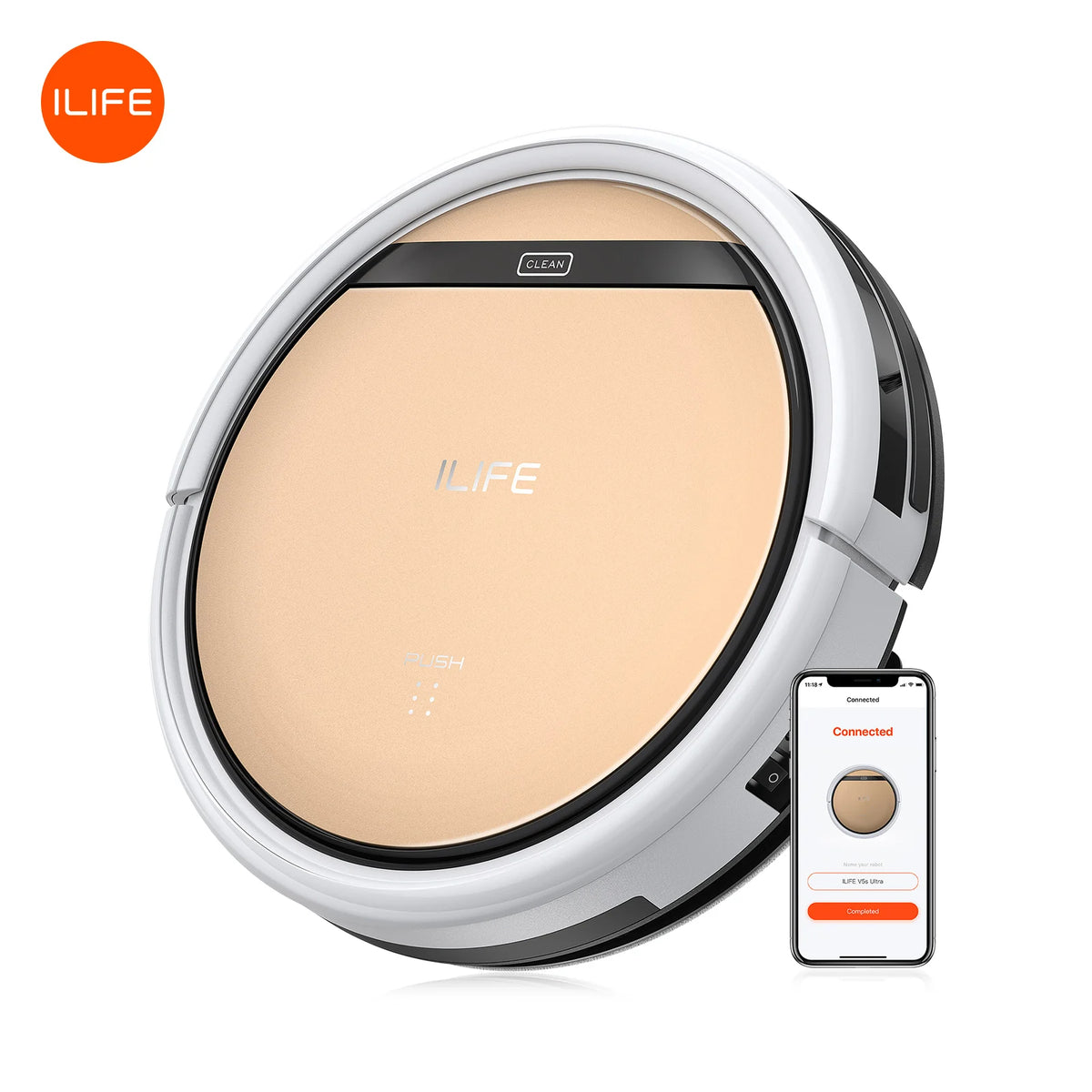 ILIFE V5s Ultra – Robot Aspirateur Laveur 2 en 1
