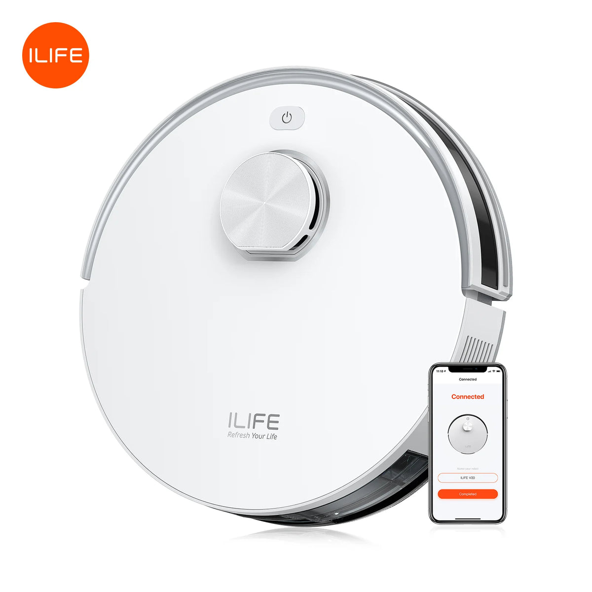 ILIFE V30 – Robot Aspirateur avec Navigation Laser
