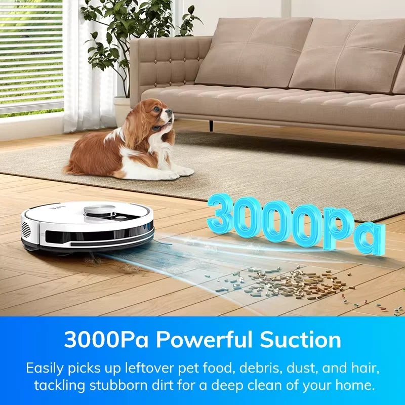 ILIFE A12 Pro – Robot Aspirateur Laveur avec Station